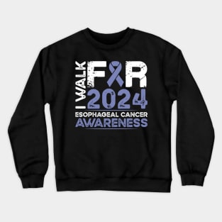 Esophageal Cancer Awareness Walk 2024 Crewneck Sweatshirt